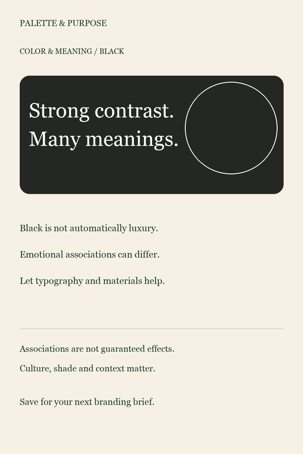 Black in Branding — visual reference