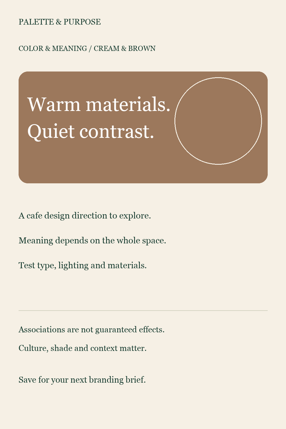 Neutrals in Branding — visual reference