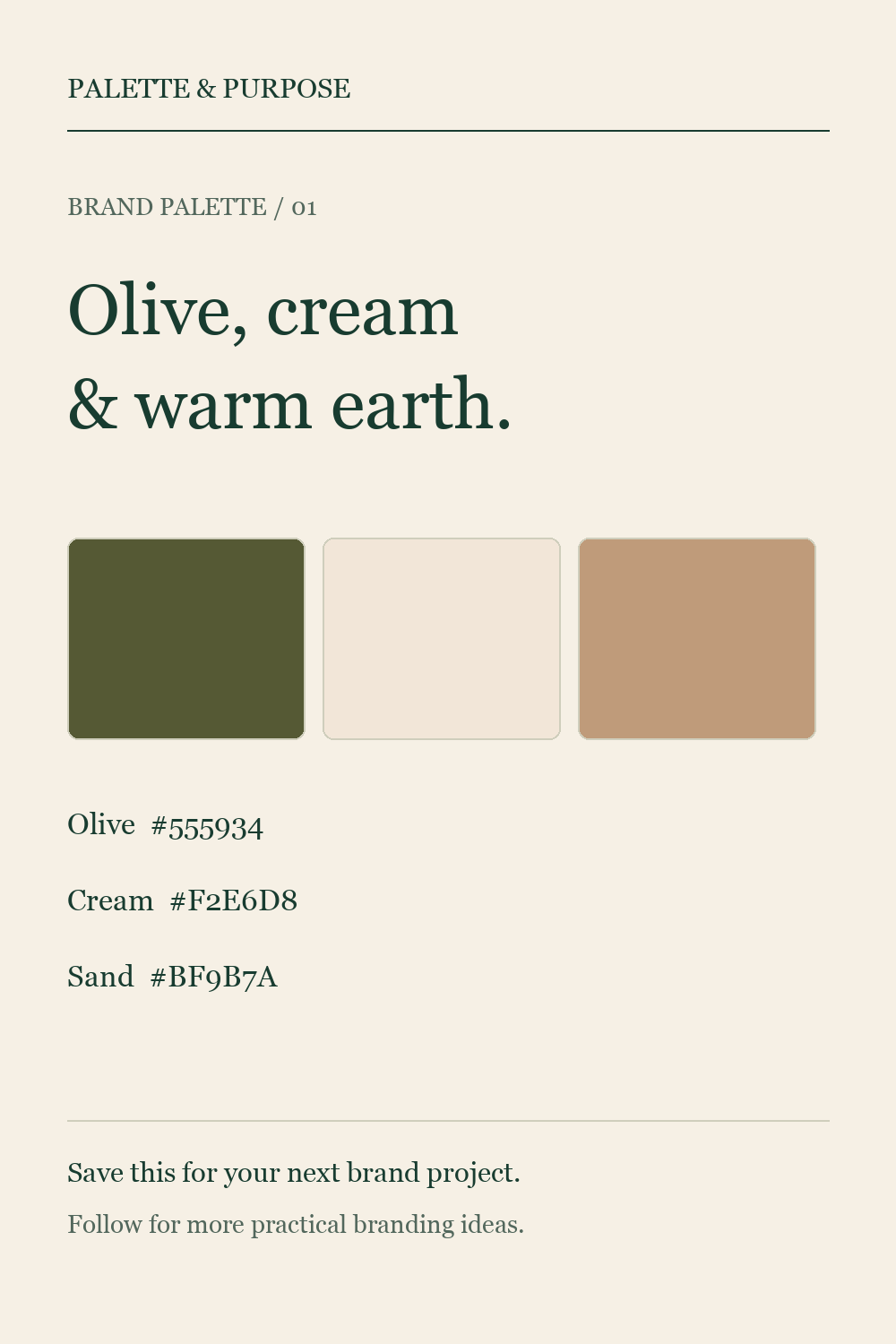 Brand Color Notes — visual reference
