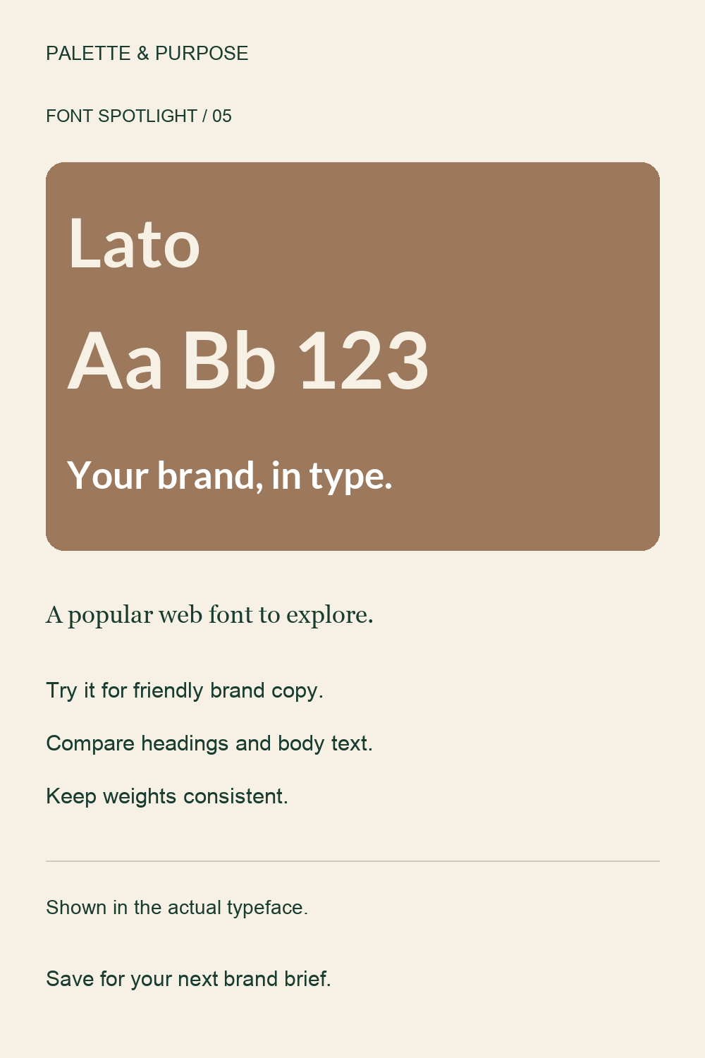Lato Font: Typography Ideas for Small Business Branding — visual reference