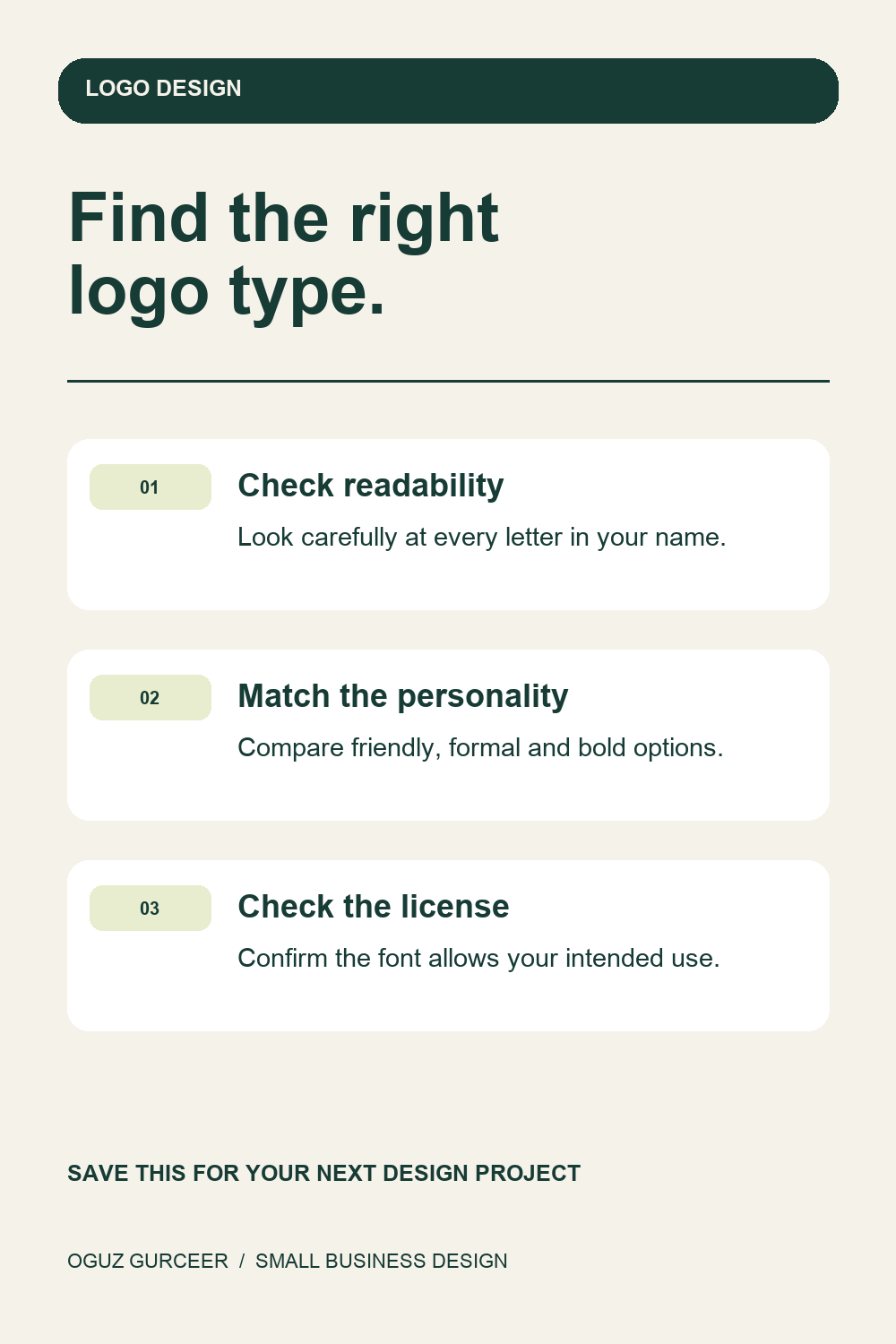 Logo Typography: 3 Checks Before You Choose a Font — visual reference