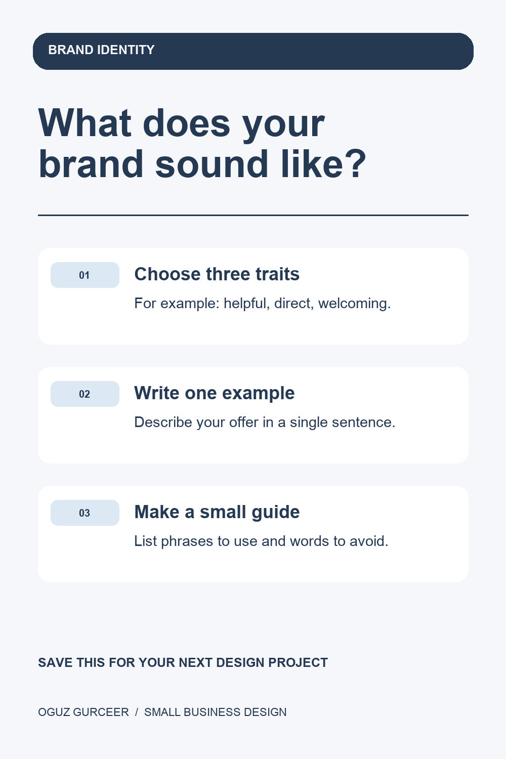 Brand Voice Exercise: Define Your Tone in 3 Steps — visual reference